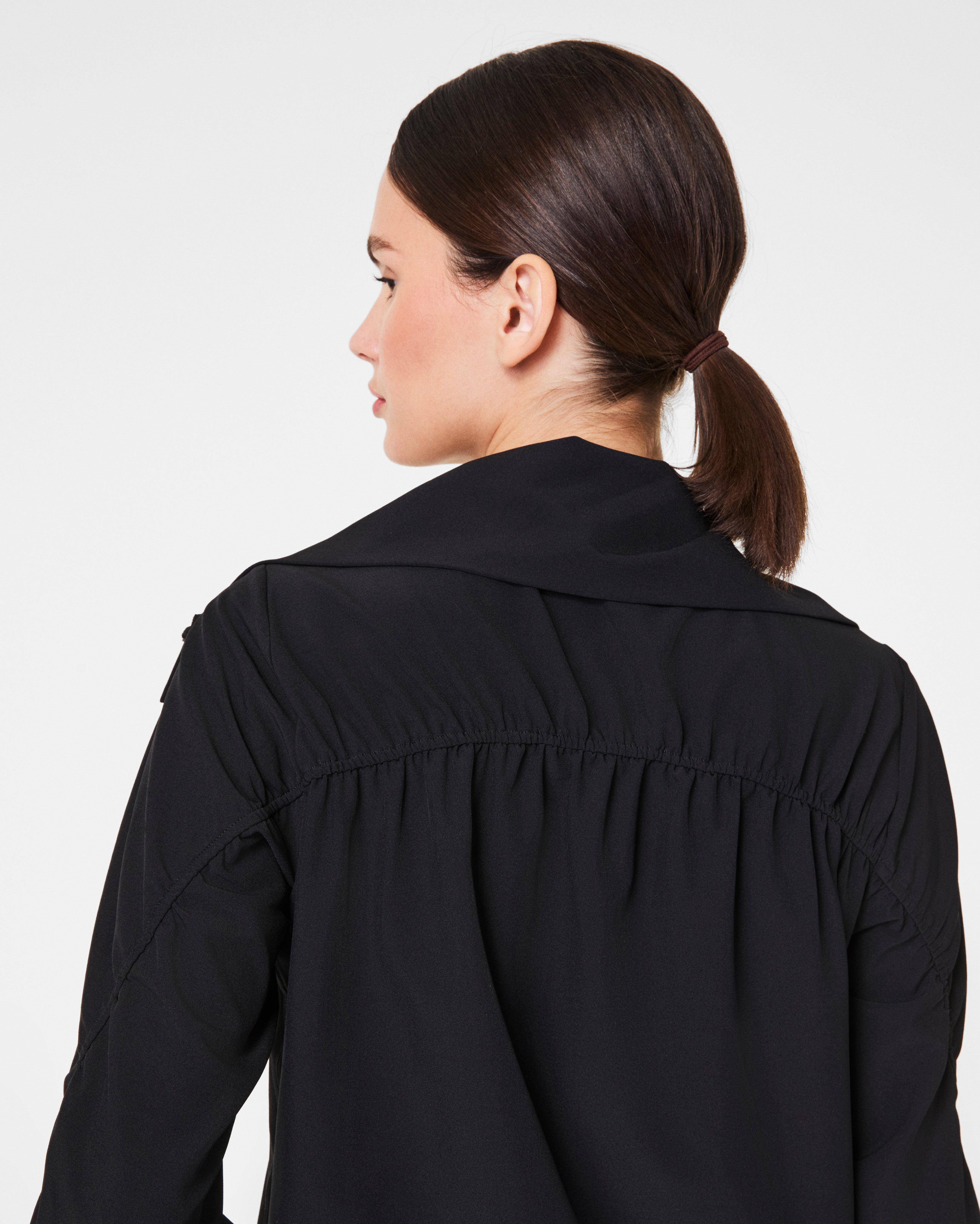 SPANX® On the Move Cinched Jacket | Very Black