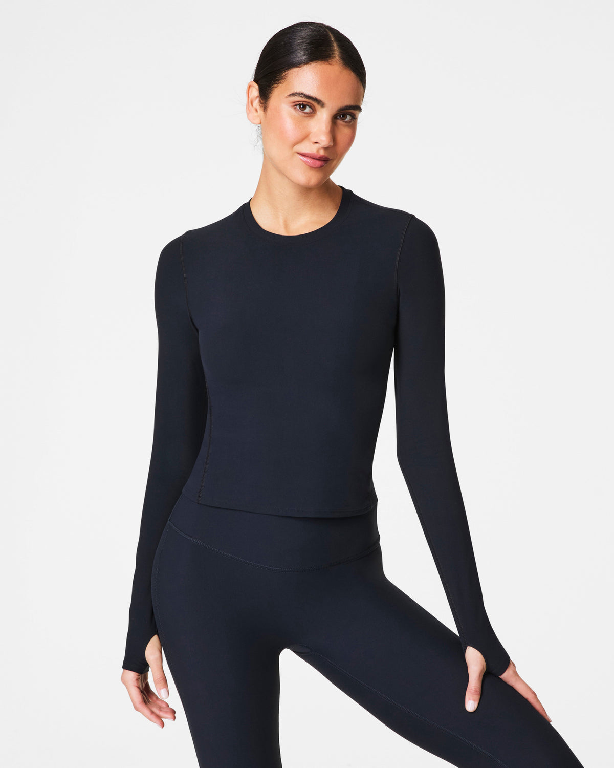 SPANXsmooth™ OnForm Long Sleeve Top | Very Black