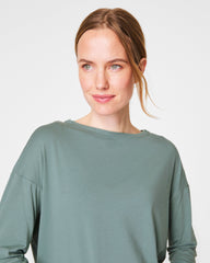 SPANX® Outpace Long Sleeve Top | Fennel