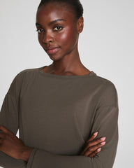 SPANX® Outpace Long Sleeve Top | Mineral