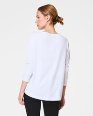 SPANX® Outpace Long Sleeve Top | Vivid White