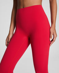 SPANXshape™ CoreLuxe Full-Length Leggings with Mid-Tummy Compression | Spanx Red