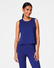 SPANX® Outpace Cutout Tank | Deep Azure