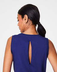 SPANX® Outpace Cutout Tank | Deep Azure