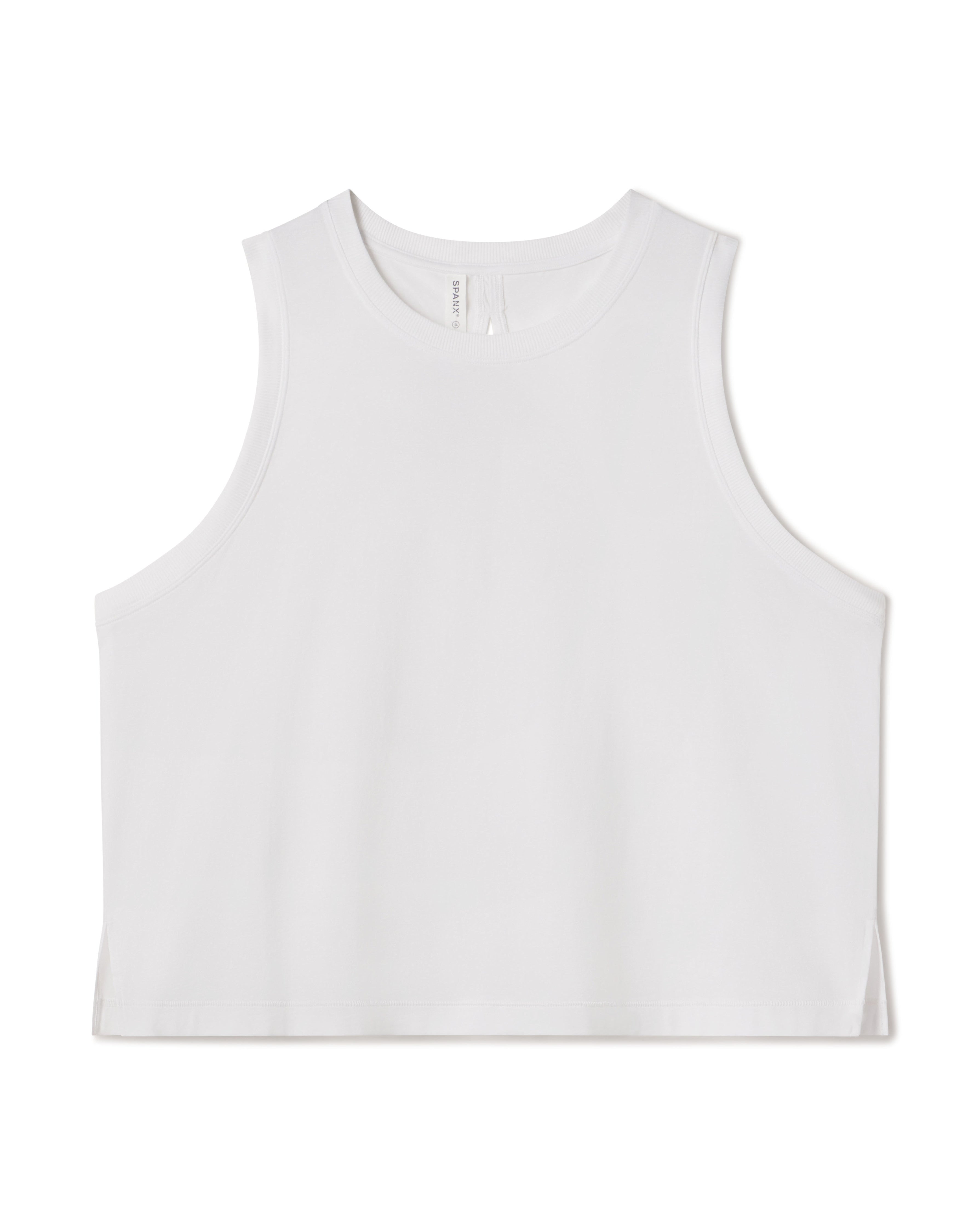 SPANX® Outpace Cutout Tank | Vivid White