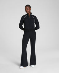 SPANX AirEssentials® Pique Full Zip Track Jacket | Very Black