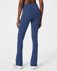 SPANXshape™ CoreLuxe Micro Flare Pant with Mid-Tummy Compression | Faded Indigo