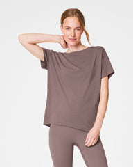 SPANX® Outpace Tee | Smoke