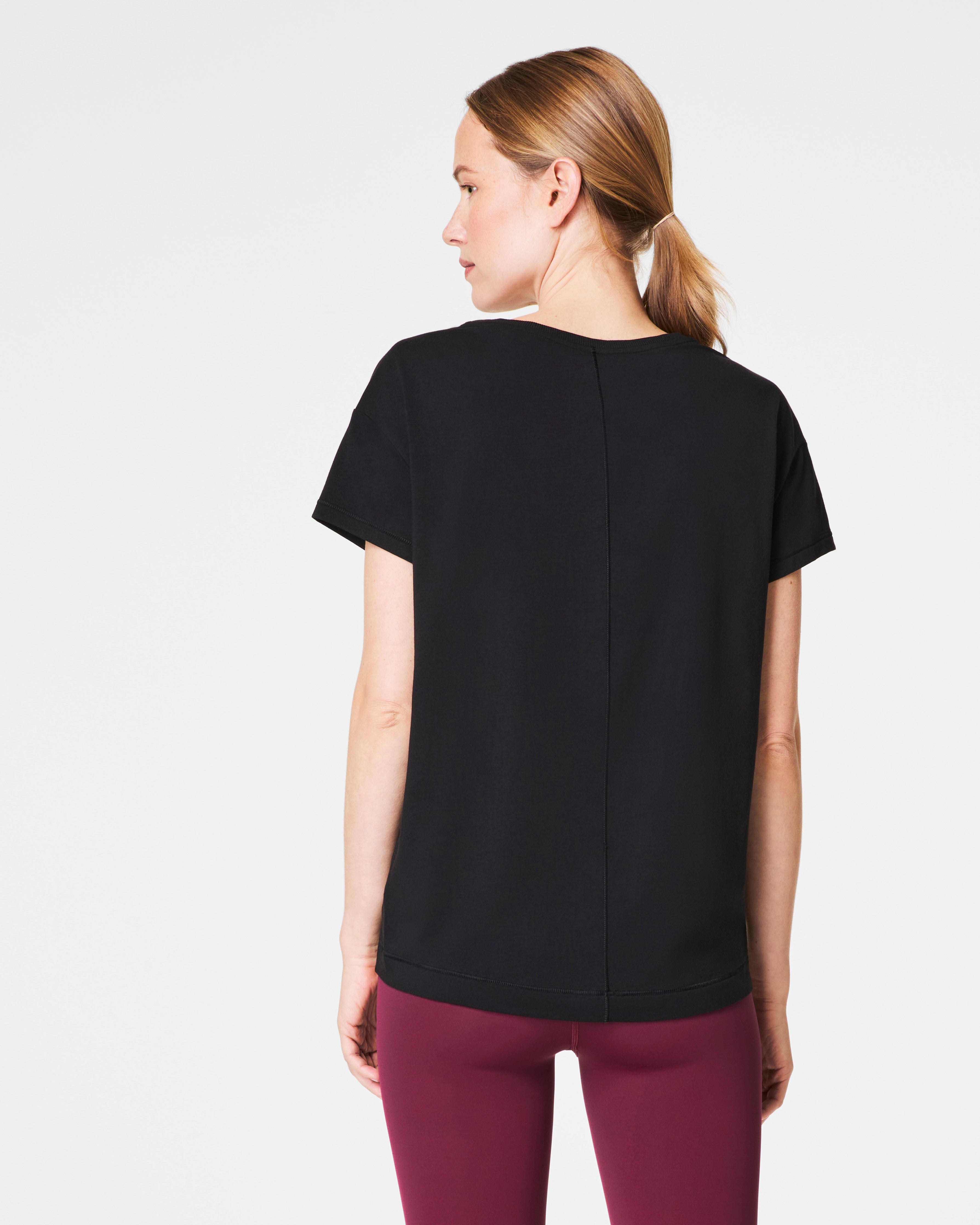 SPANX® Outpace Tee | Very Black