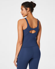 SPANX® Get Moving Shelf Tank | Faded Indigo