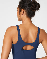 SPANX® Get Moving Shelf Tank | Faded Indigo