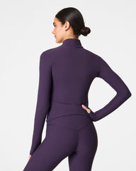 SPANXsmooth™ OnForm Full Zip Jacket | Aubergine