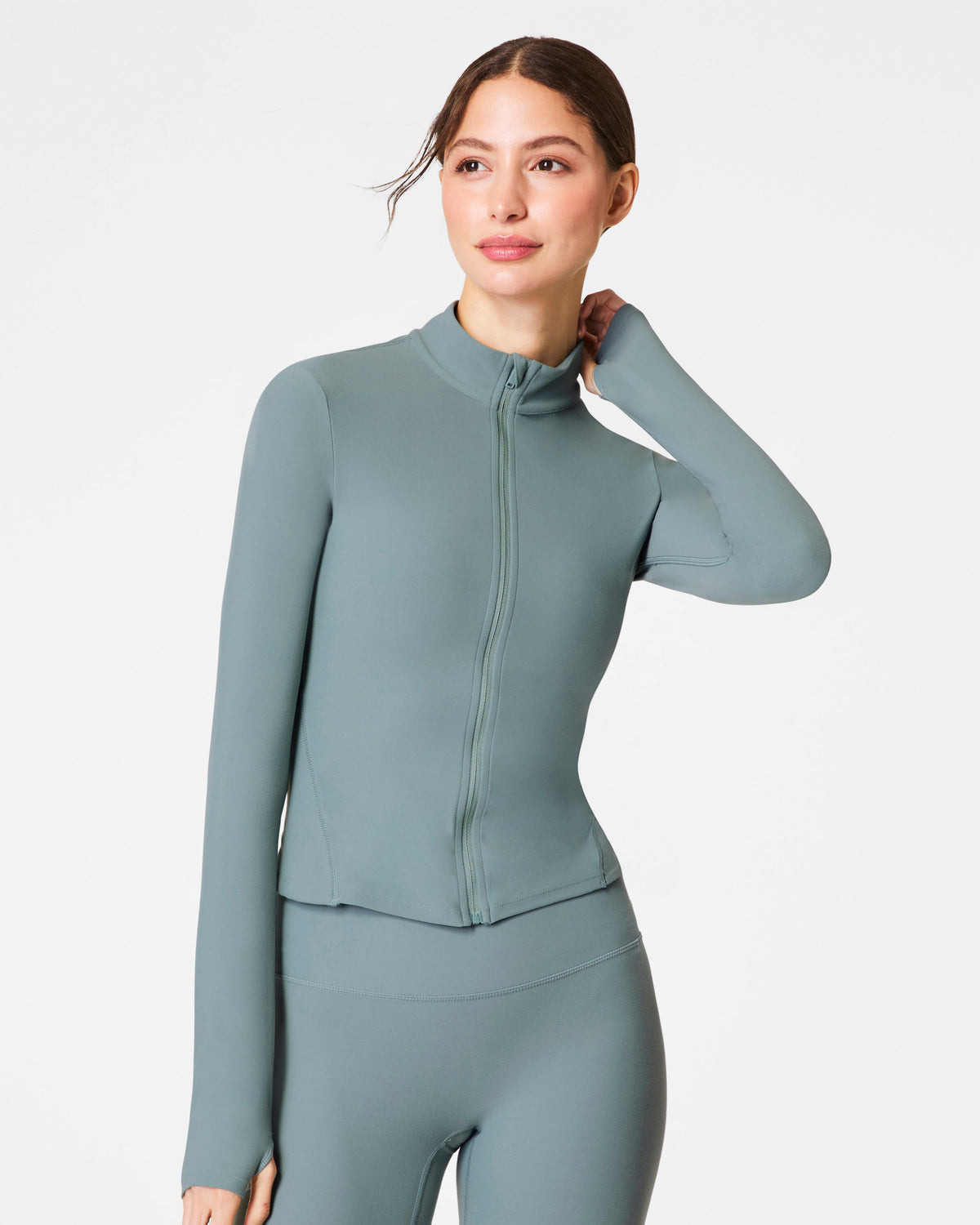 SPANXsmooth™ OnForm Full Zip Jacket | Fennel