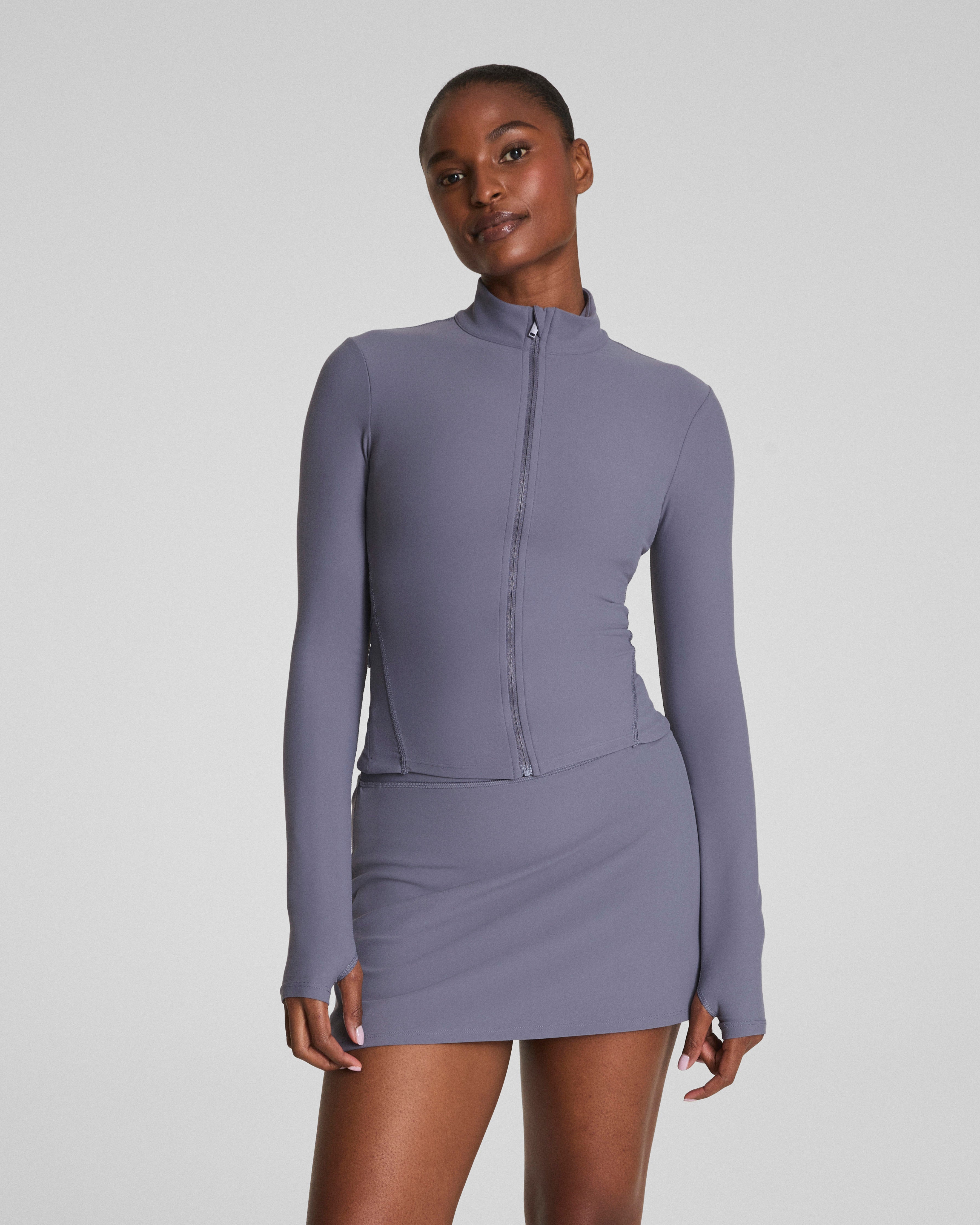 SPANXsmooth™ OnForm Full Zip Jacket | Orchid Ash