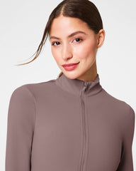 SPANXsmooth™ OnForm Full Zip Jacket | Smoke