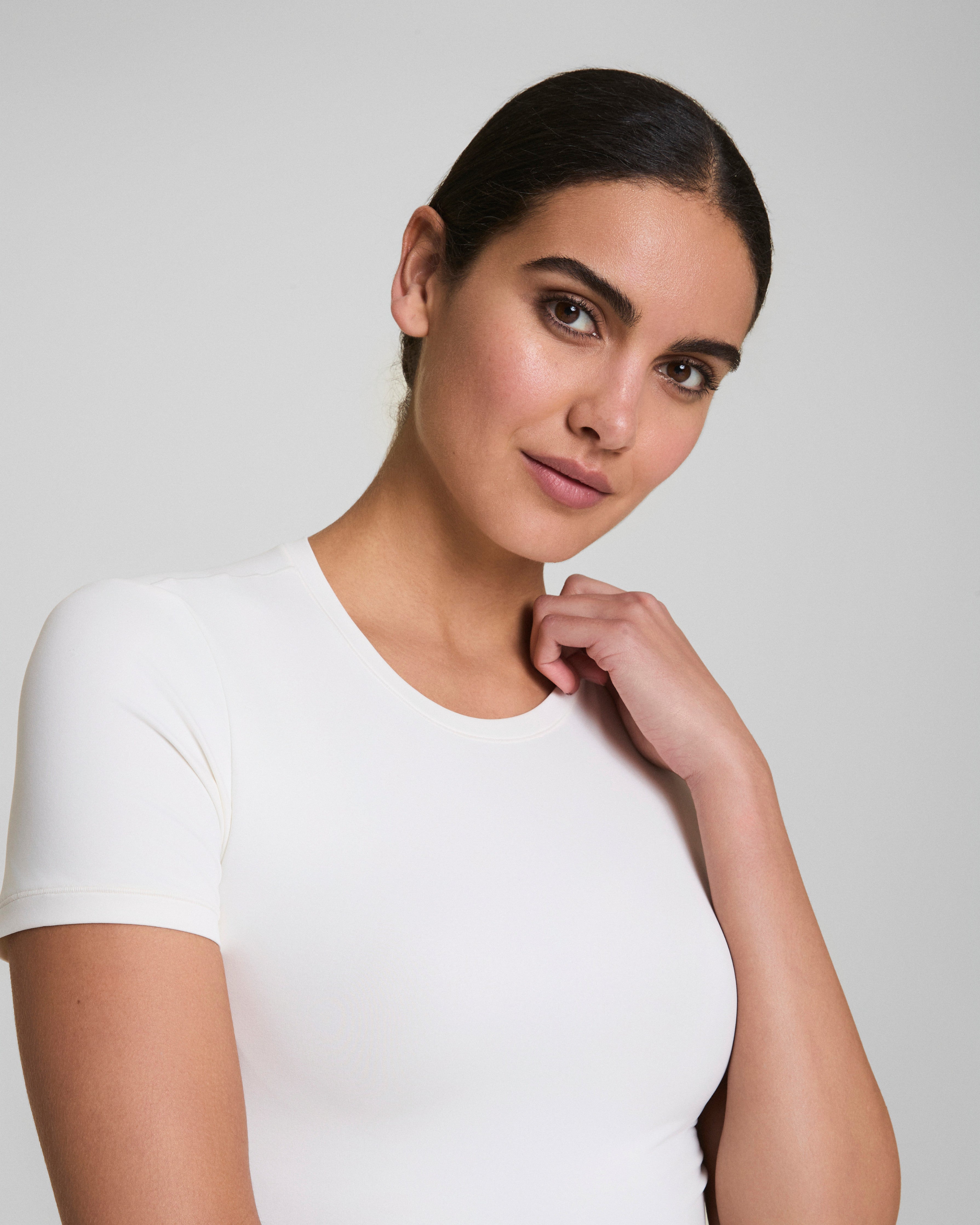 SPANX® BareNaked Tee | Powder