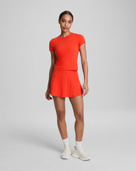 SPANX® Get Moving Rib Tee | Poppy