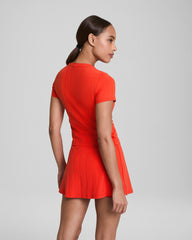 SPANX® Get Moving Rib Tee | Poppy