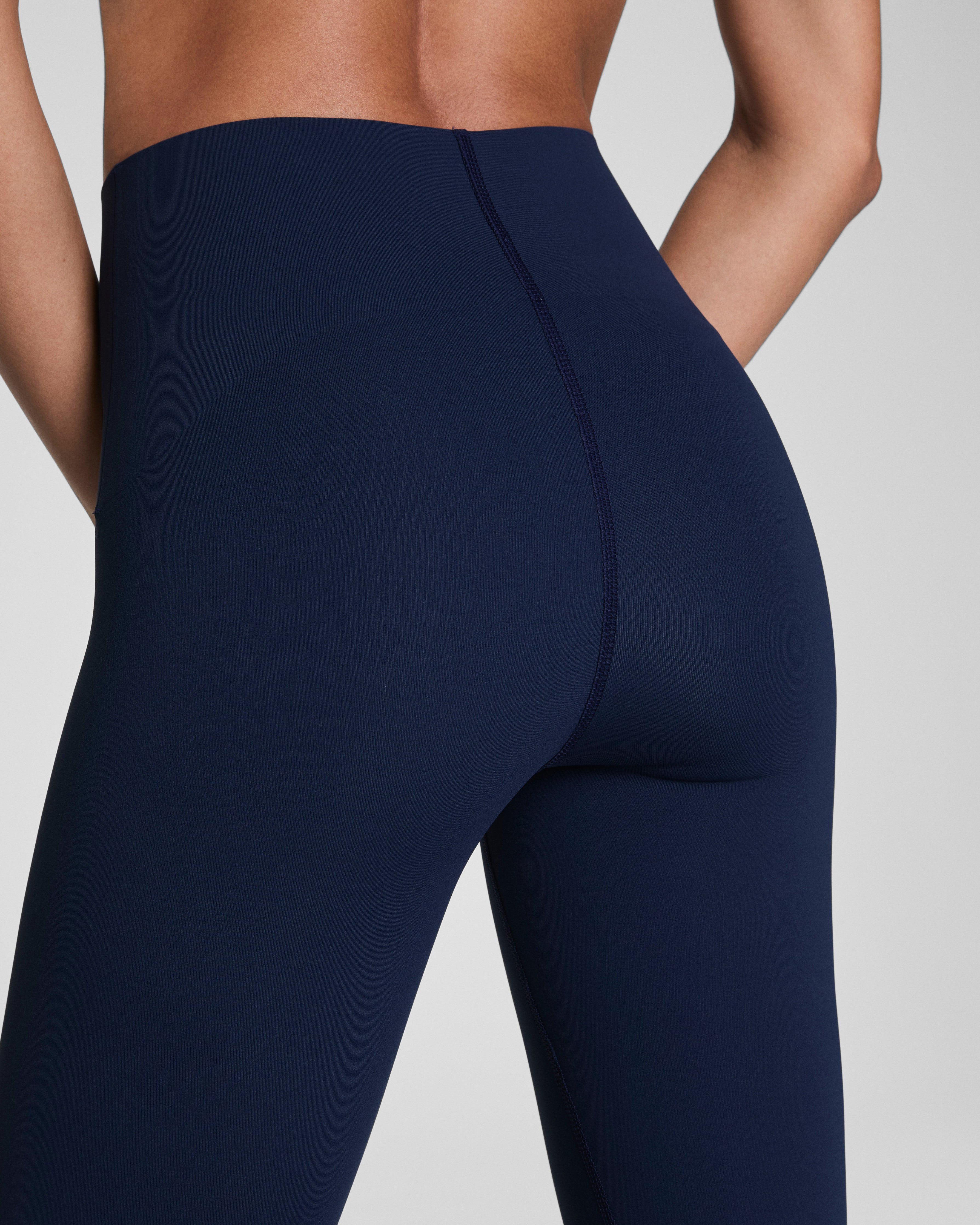 SPANXshape™ CoreLuxe 7/8 Leggings with Mid-Tummy Compression | Timeless Navy
