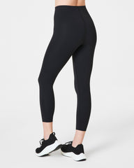 SPANXshape™ CoreLuxe 7/8 Leggings with Mid-Tummy Compression | Very Black