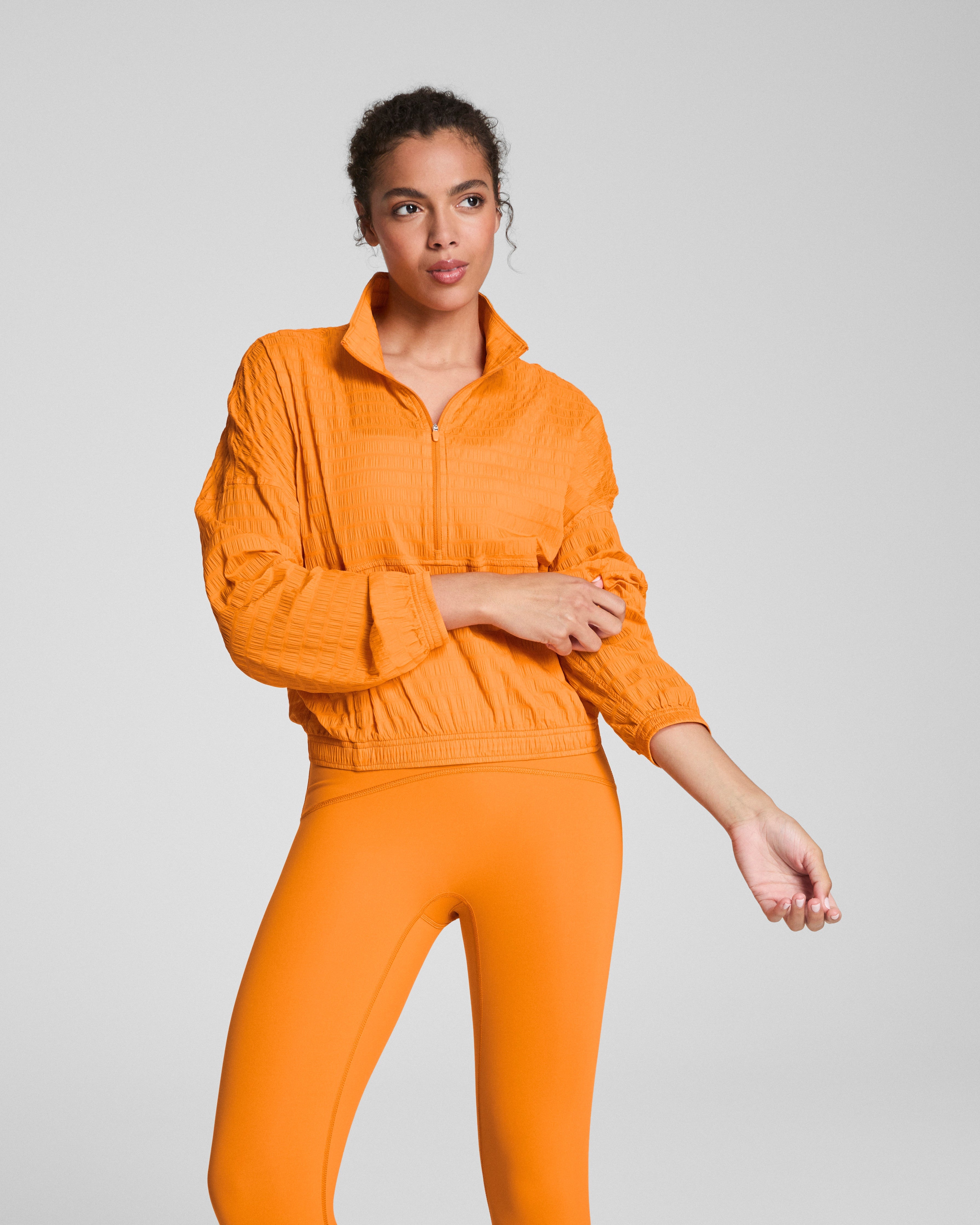 SPANX® Get Moving Textured Half Zip | Monarch