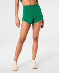 SPANX® Get Moving Shorts, 3" | Field Green