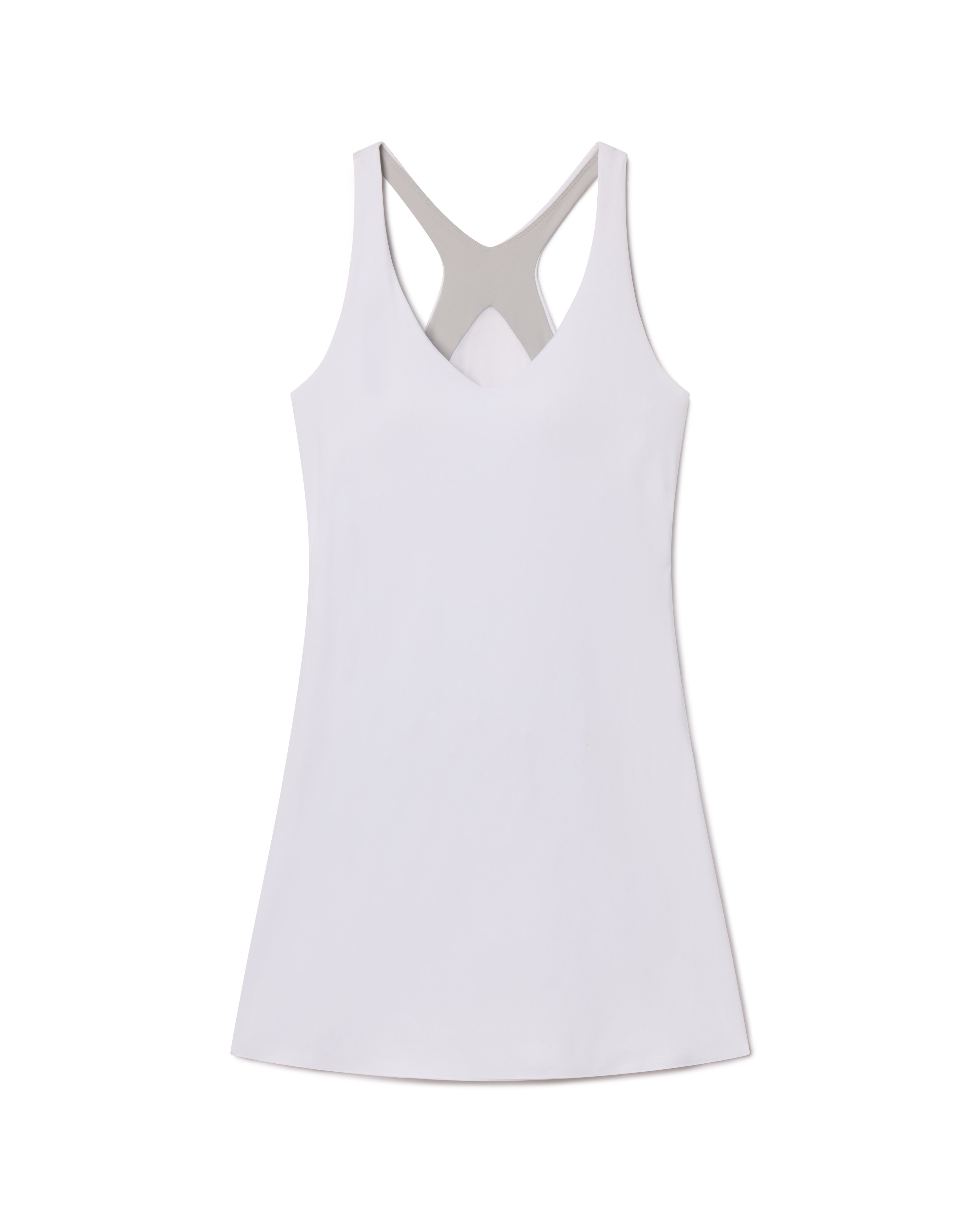 SPANXshape™ Get Moving V-Neck Dress | Vivid White