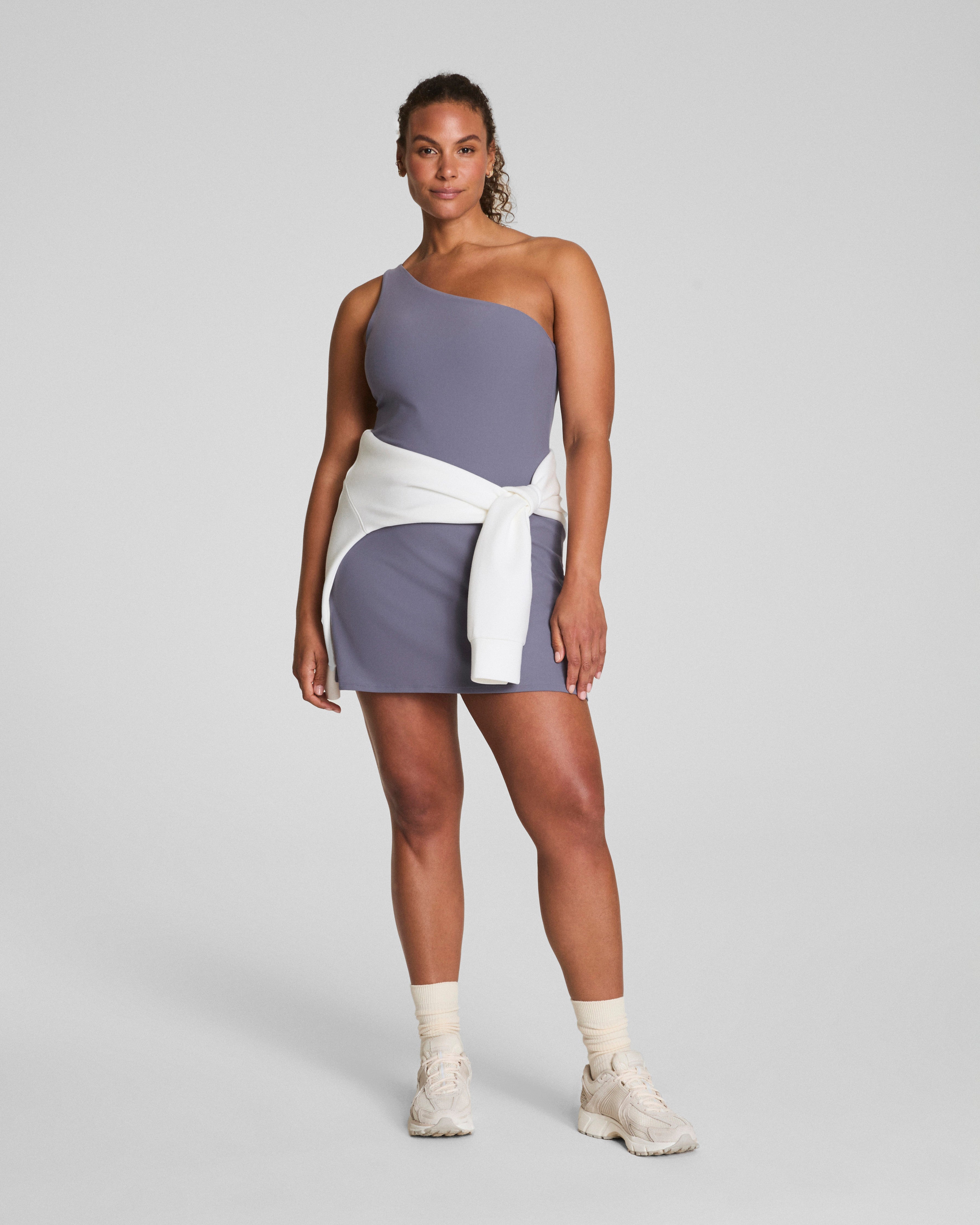 SPANXsmooth™ OnForm Asymmetrical Dress | Orchid Ash