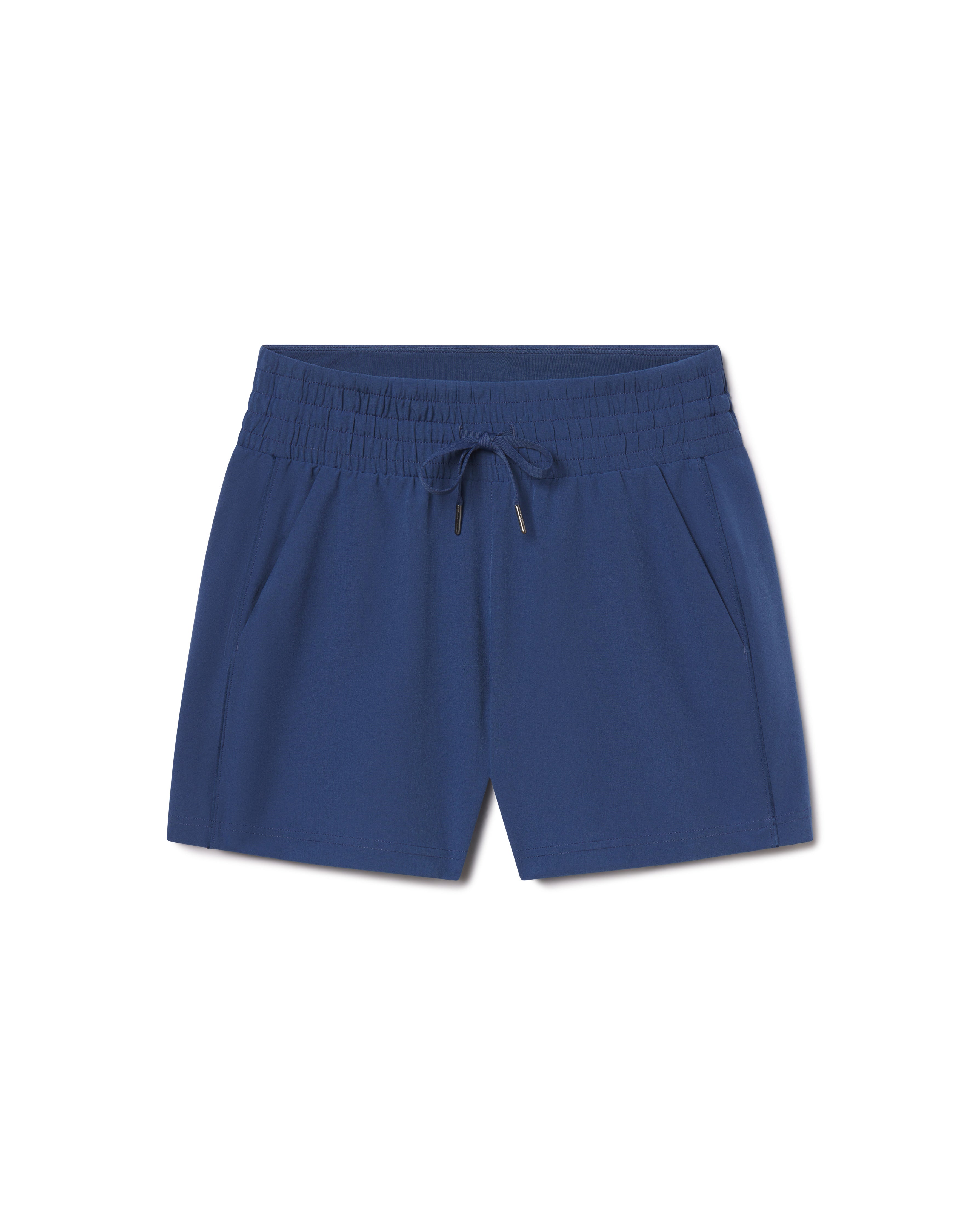 SPANX® On the Move Short, 4" | Faded Indigo