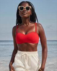 SPANXshape™ Swim Convertible Pique Bandeau Bikini Top