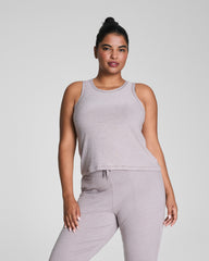 SPANX® SoftStretch Crewneck Tank | Coastal Fog / Light Coastal Fog
