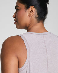 SPANX® SoftStretch Crewneck Tank | Coastal Fog / Light Coastal Fog