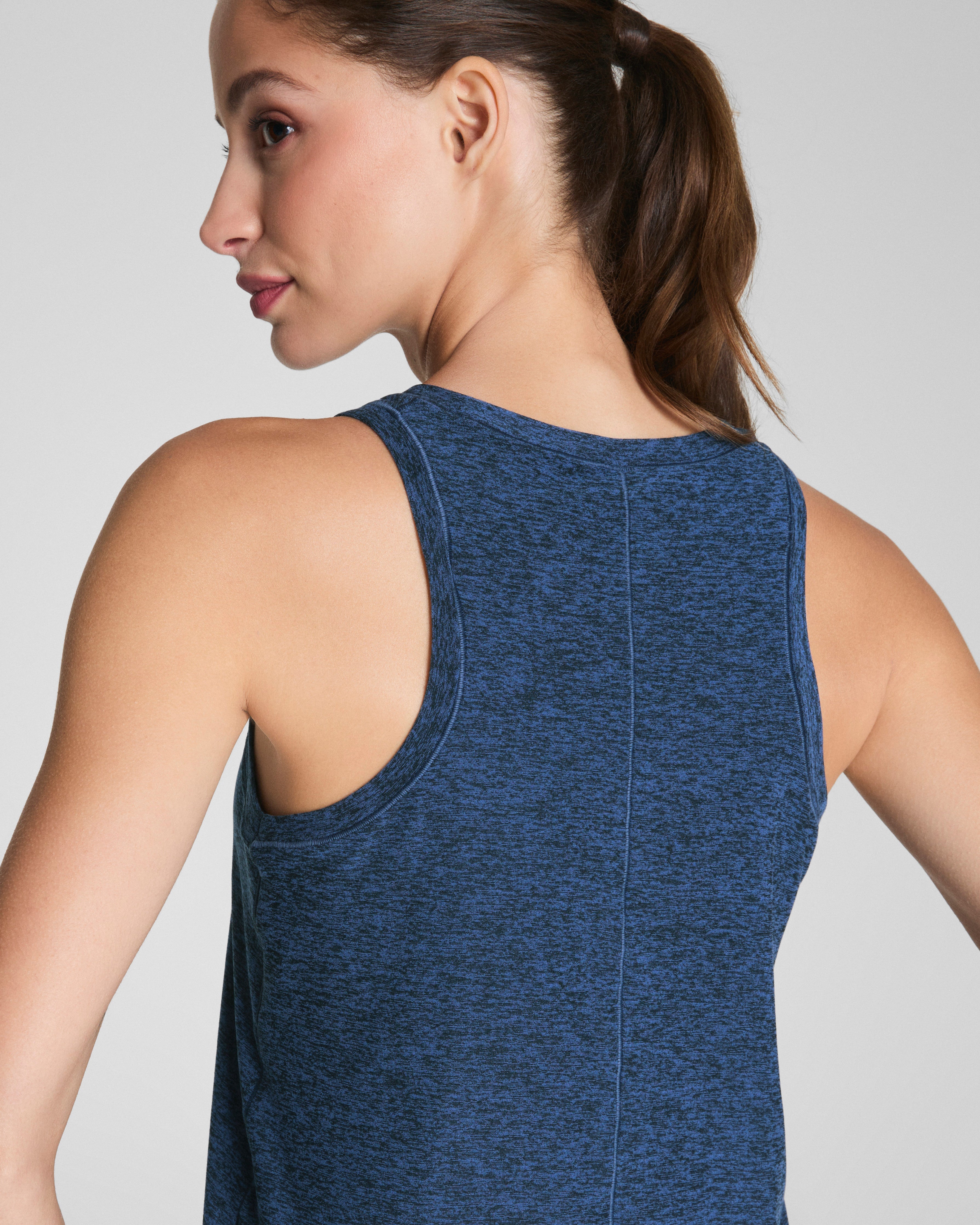 SPANX® SoftStretch Crewneck Tank | Timeless Navy / Dark Timeless Navy