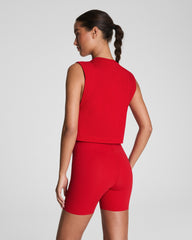 SPANX® Outpace Cropped Tank | Spanx Red
