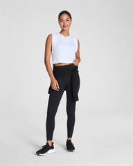 SPANX® Outpace Cropped Tank | Vivid White