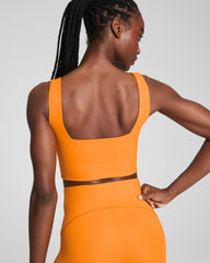 SPANX® Get Moving Cropped Square Neck Shelf Tank | Monarch