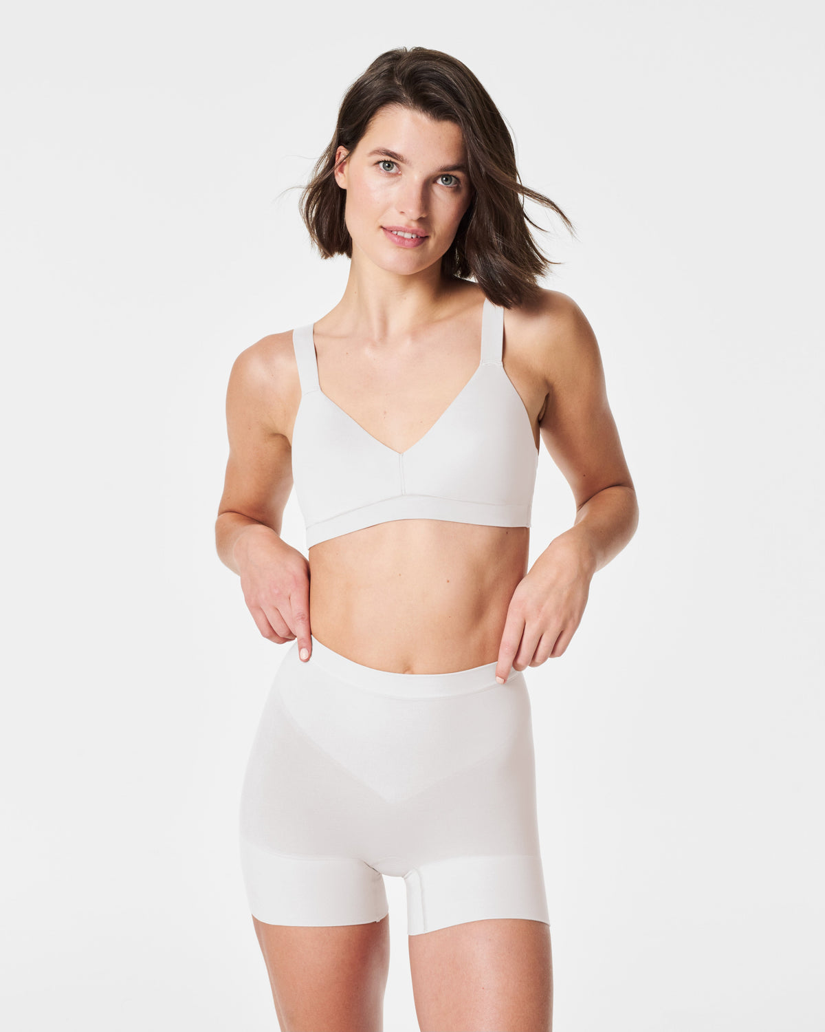 SPANXsculpt™ Seamless Power Shorty | White