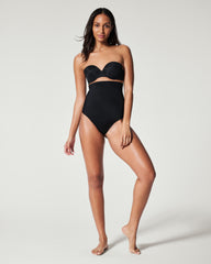SPANXshape™ Suit Your Fancy High-Waisted Thong | Very Black