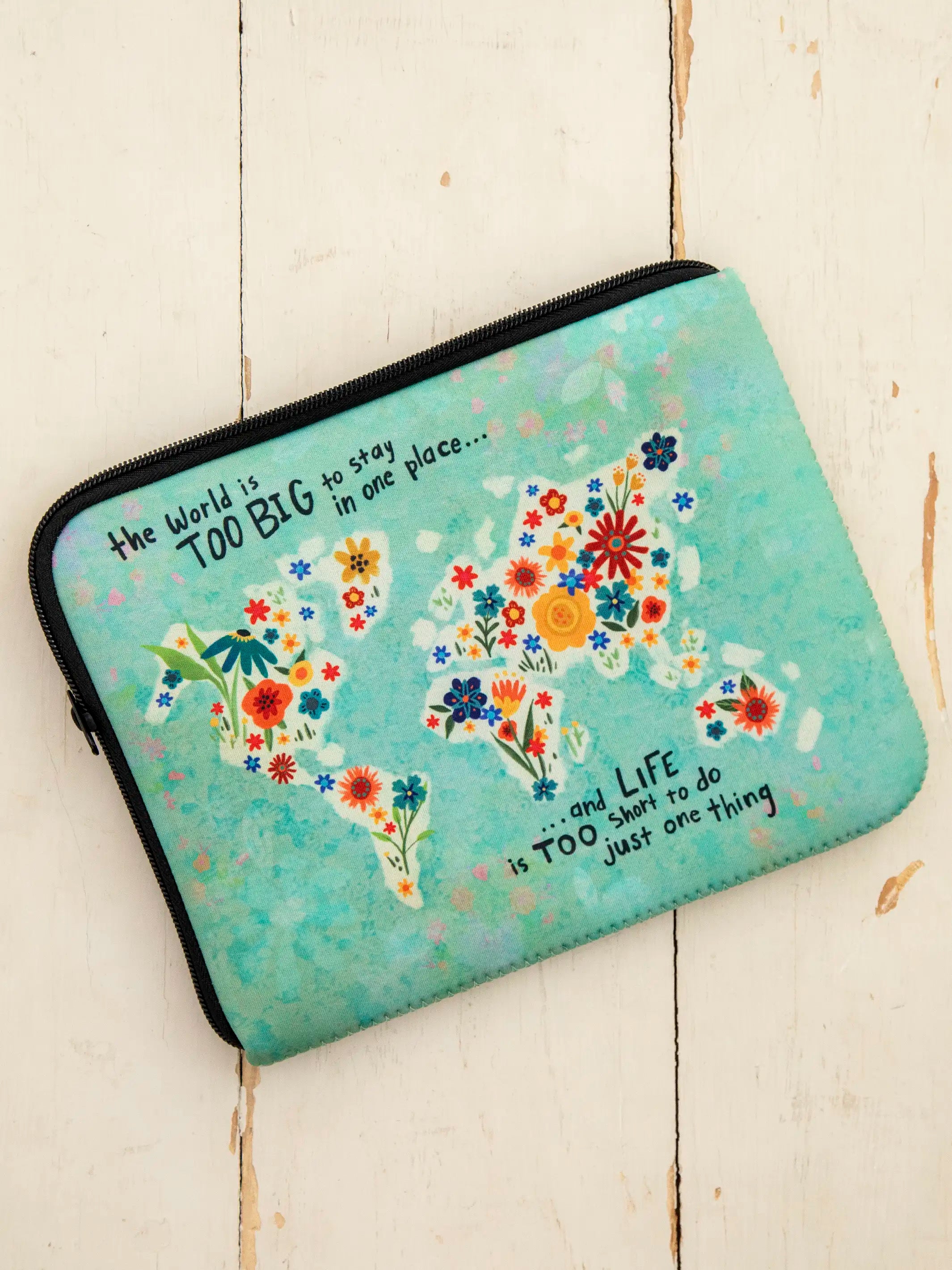 Travel Document Pouch - Life Is Too Short