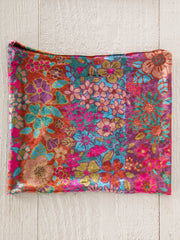 Velvet Boho Bandeau® Headband - 70s Striped Plum