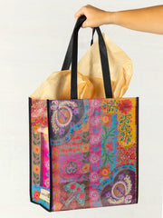 XL Happy Bag, Set of 3 - Rainbow Patchwork