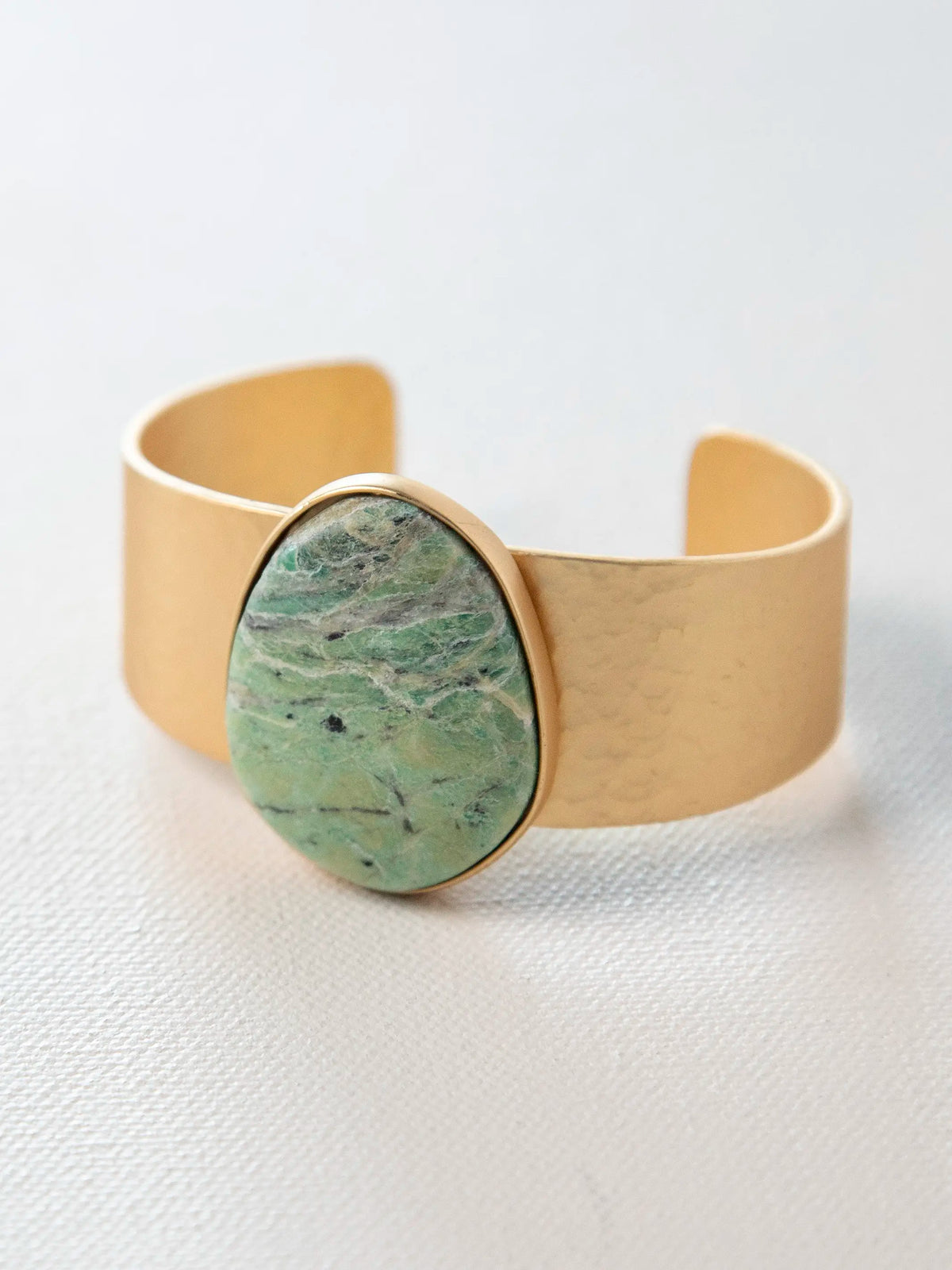 Turquoise Cuff - Gold