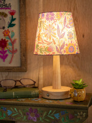 Touch Lamp - Rainbow Cream Floral