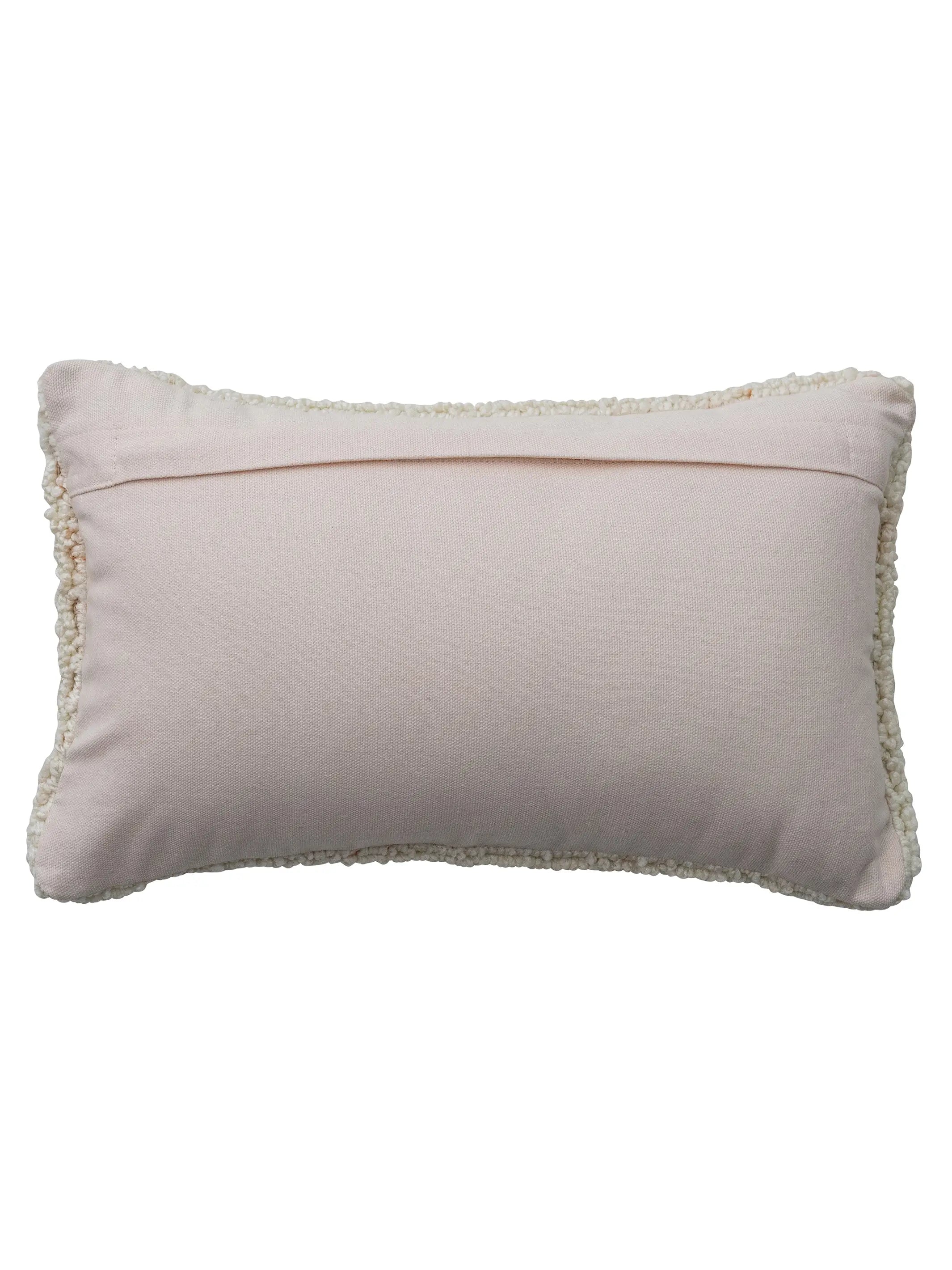 Tufted Lumbar Pillow - I Love My Dog