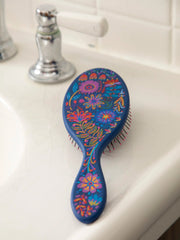 Wet / Dry Detangling Hairbrush - Navy