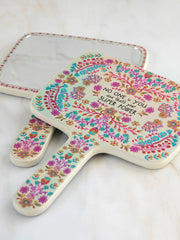 Wooden Hand Mirror - No One Is You