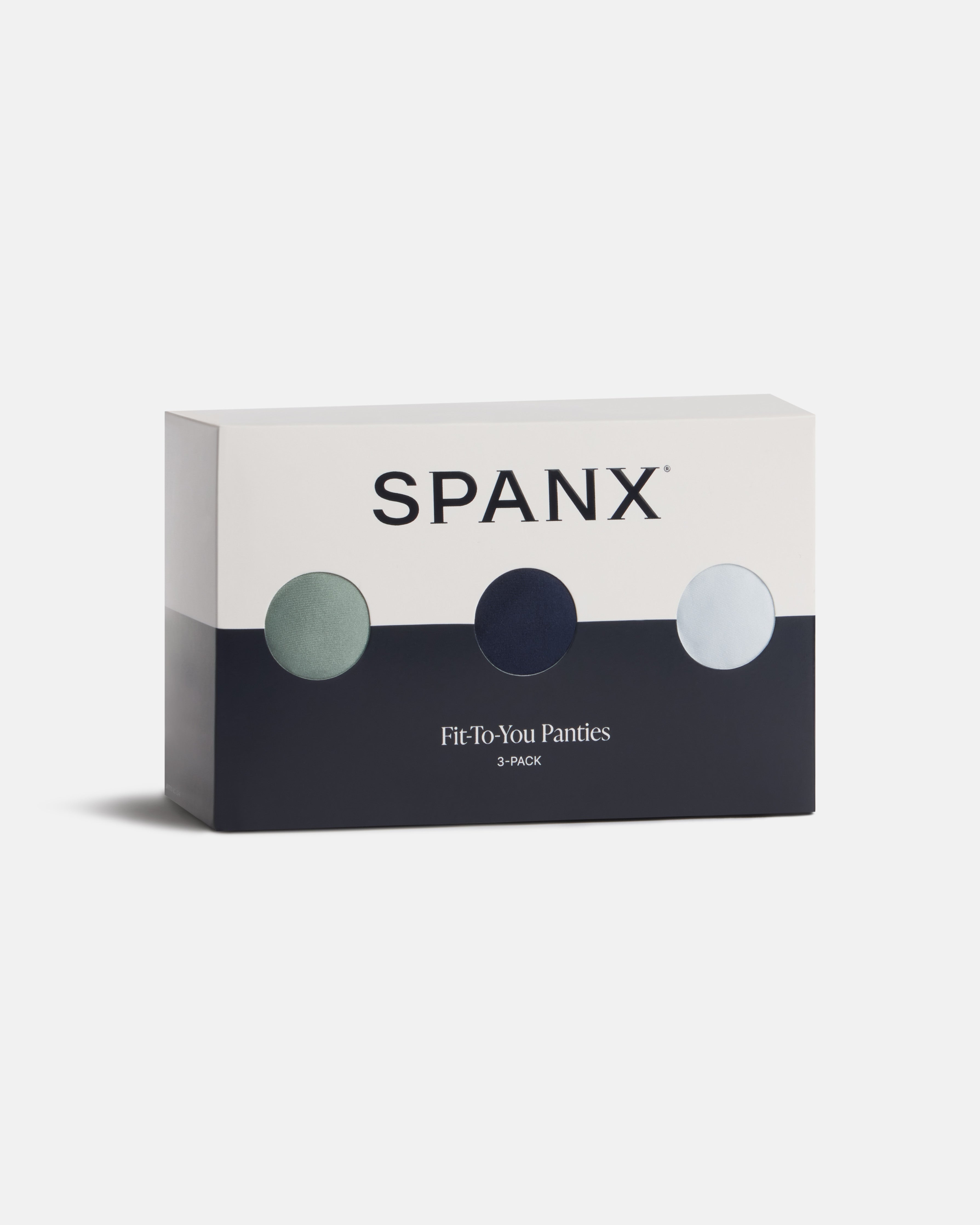 SPANXsmooth™ Fit-To-You Brief 3-Pack Box | Fern/Timeless Navy/Sky