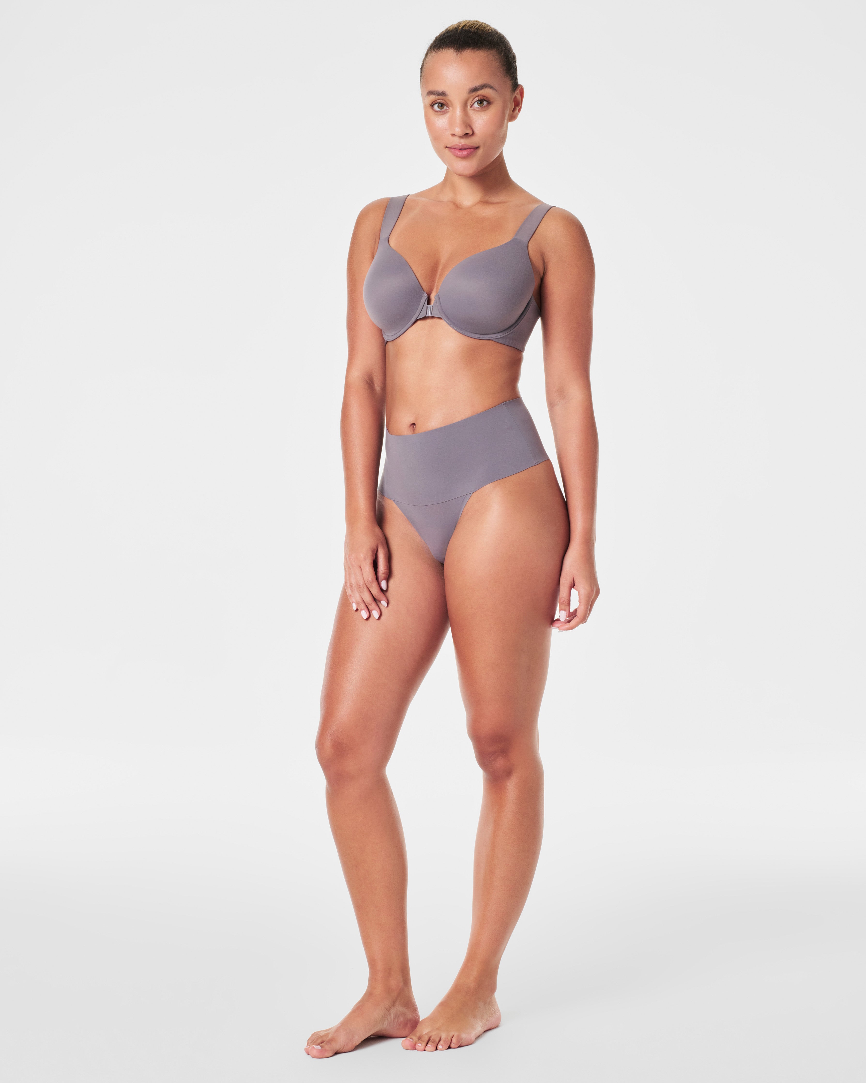 SPANXsupersmooth™ Undie-tectable® Thong | Mythical Grey
