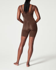 SPANXsculpt™ OnCore High-Waisted Mid-Thigh Short | Chestnut Brown