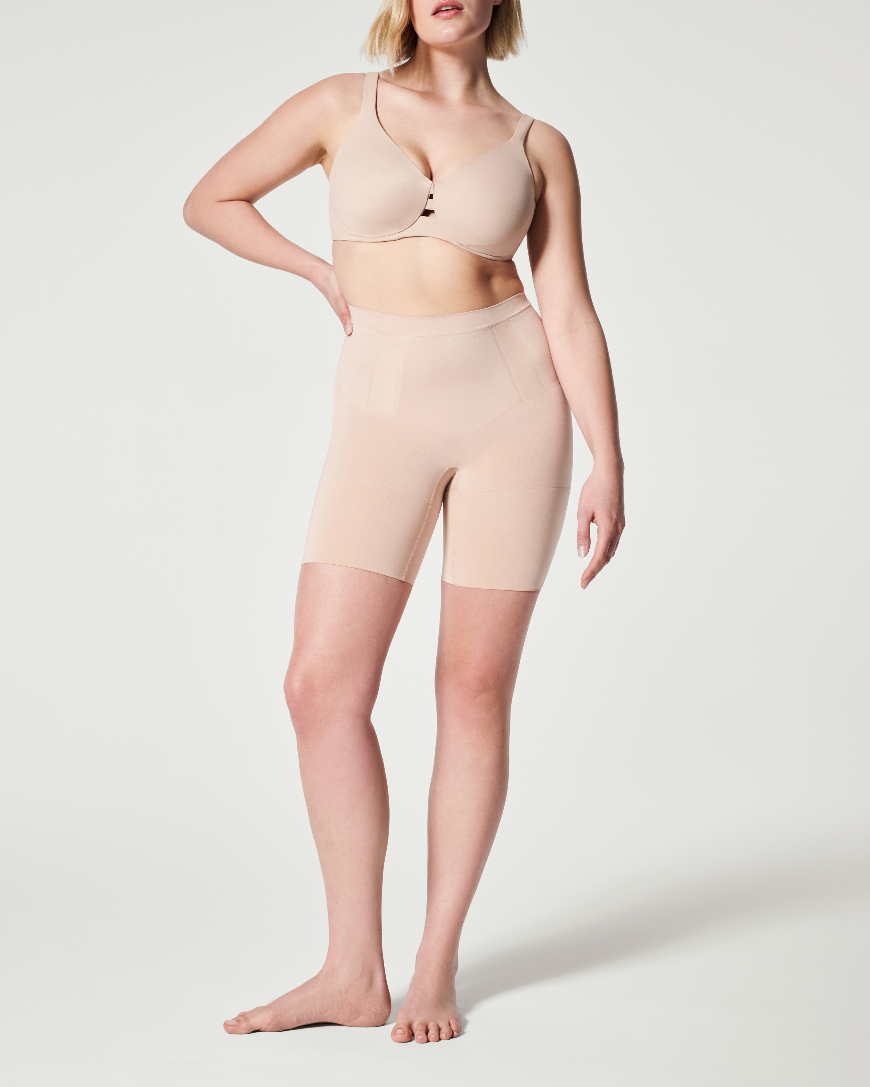 SPANXsculpt™ OnCore Mid-Thigh Short | Soft Nude